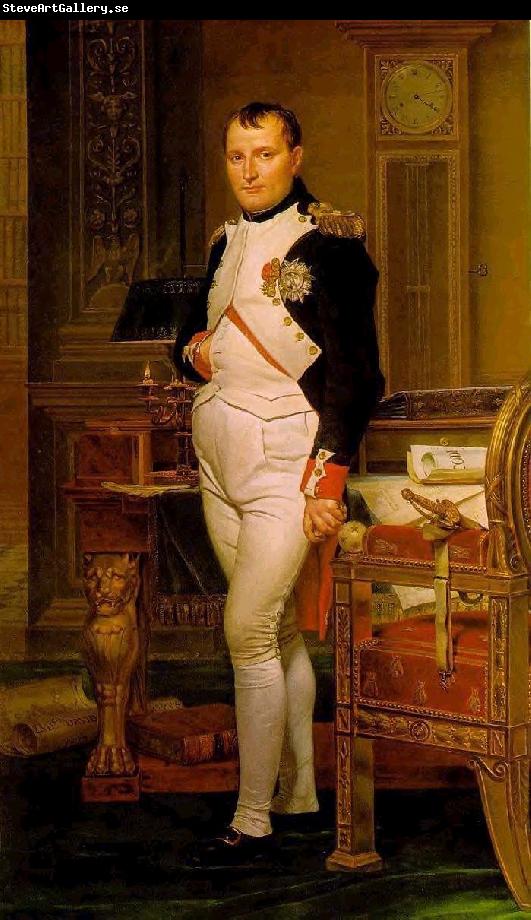 Jacques-Louis David Napoleon in His Study